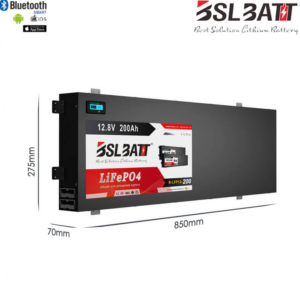  - BSLBATT 200AH Slim Lithium Battery 12v