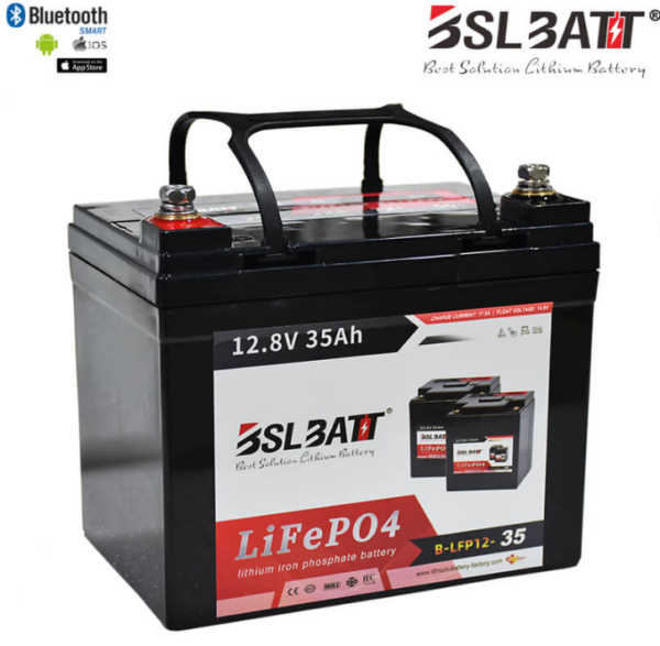 - U1 Lithium Iron Phosphate 12V 35AH 480CCA Starting Battery For Lawn Mower