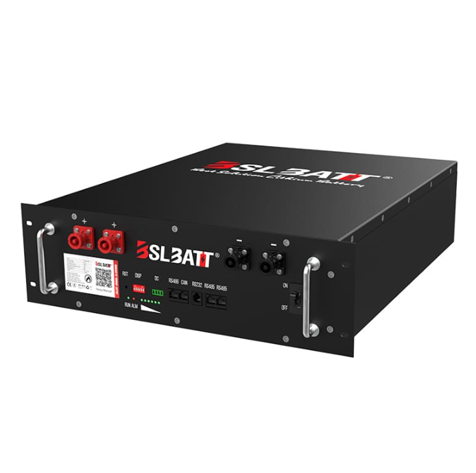  - 48V LiFePO4 Server Rack Battery 100Ah 5.12kWh
